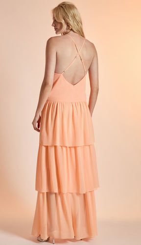 Vestido Alegria Pêssego