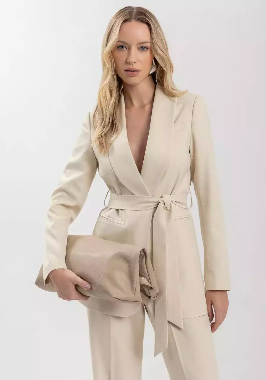 Blazer Feminino de Amarrar