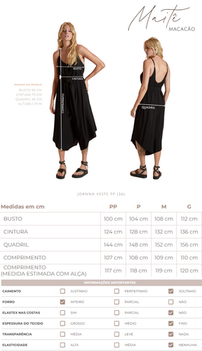 Macacão Maitê Oliva